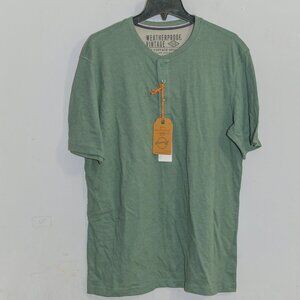 Weatherproof Vintage Men's‎ Short Sleeve  Henley